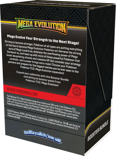 Pokemon Trading Card Game: Mega Evolution Booster Bundle | GameStop
