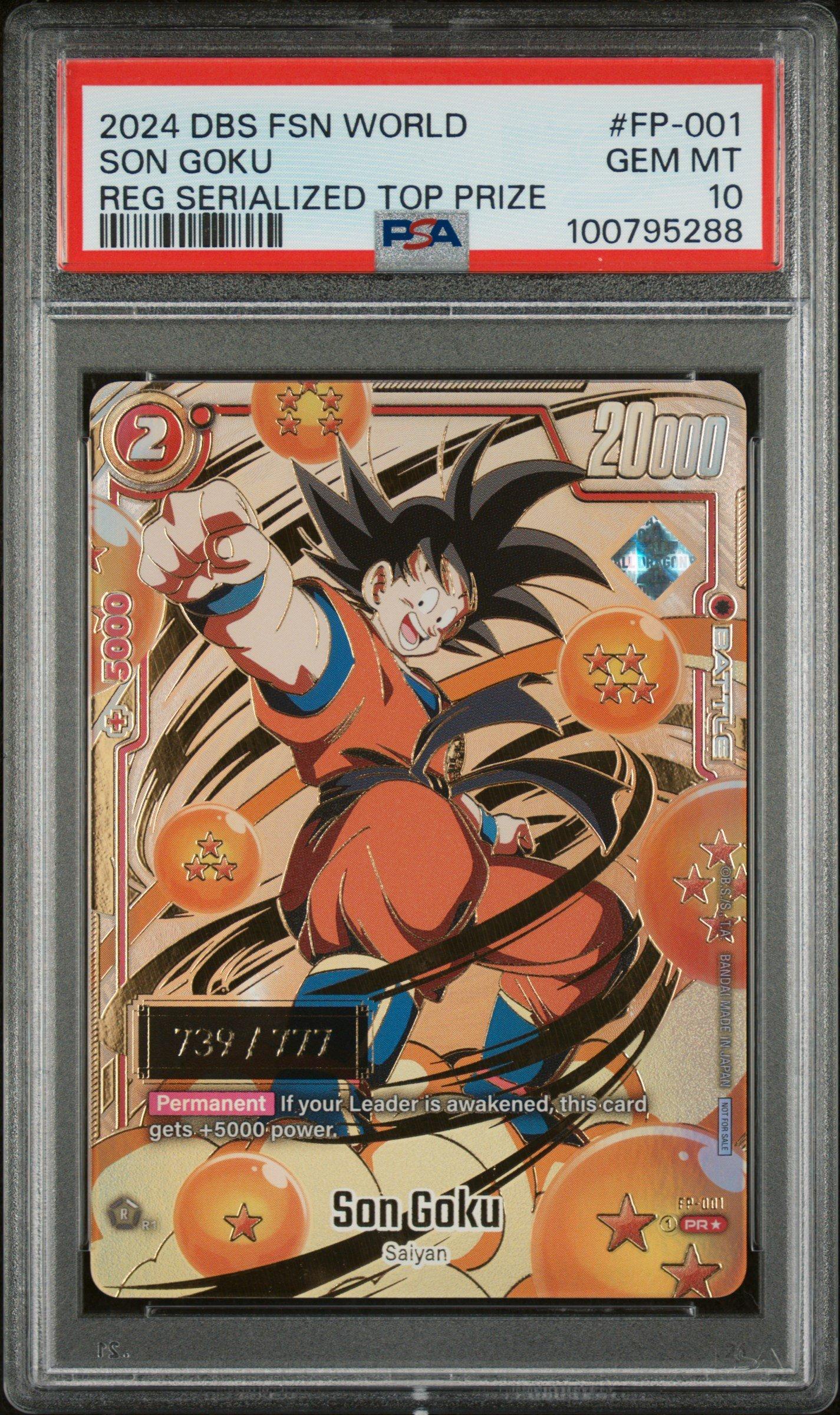 2024 Dragon Ball Super Card Game Fusion World Regionals Serialized