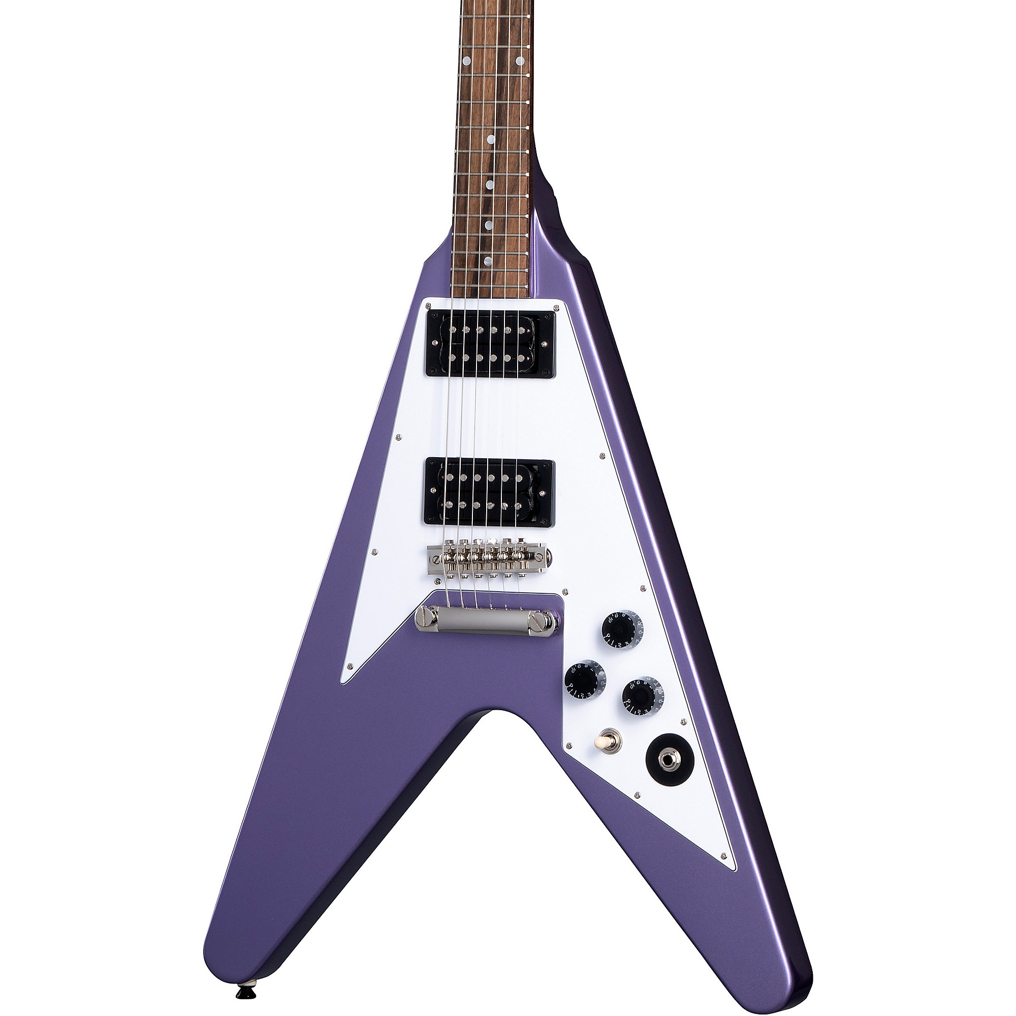 Epiphone Kirk Hammett 1979 Flying V Electric Guitar Purple