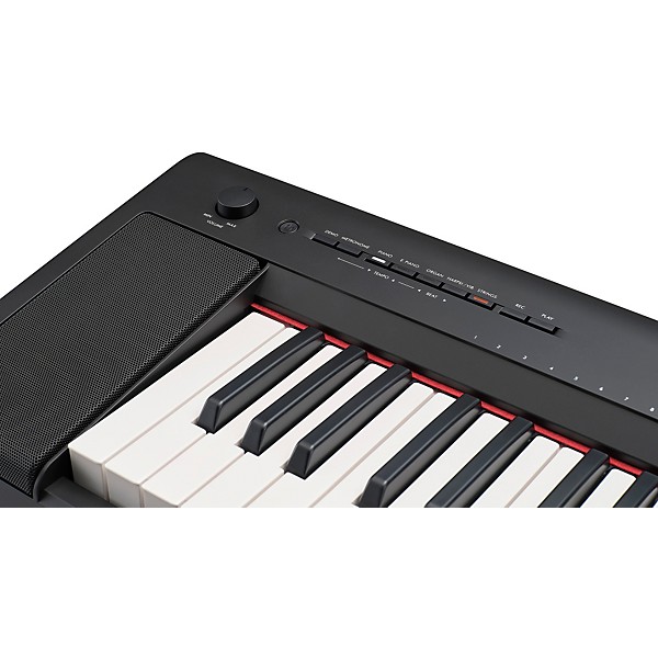 Yamaha Piaggero NP-15 61-Key Portable Keyboard With Power Adapter