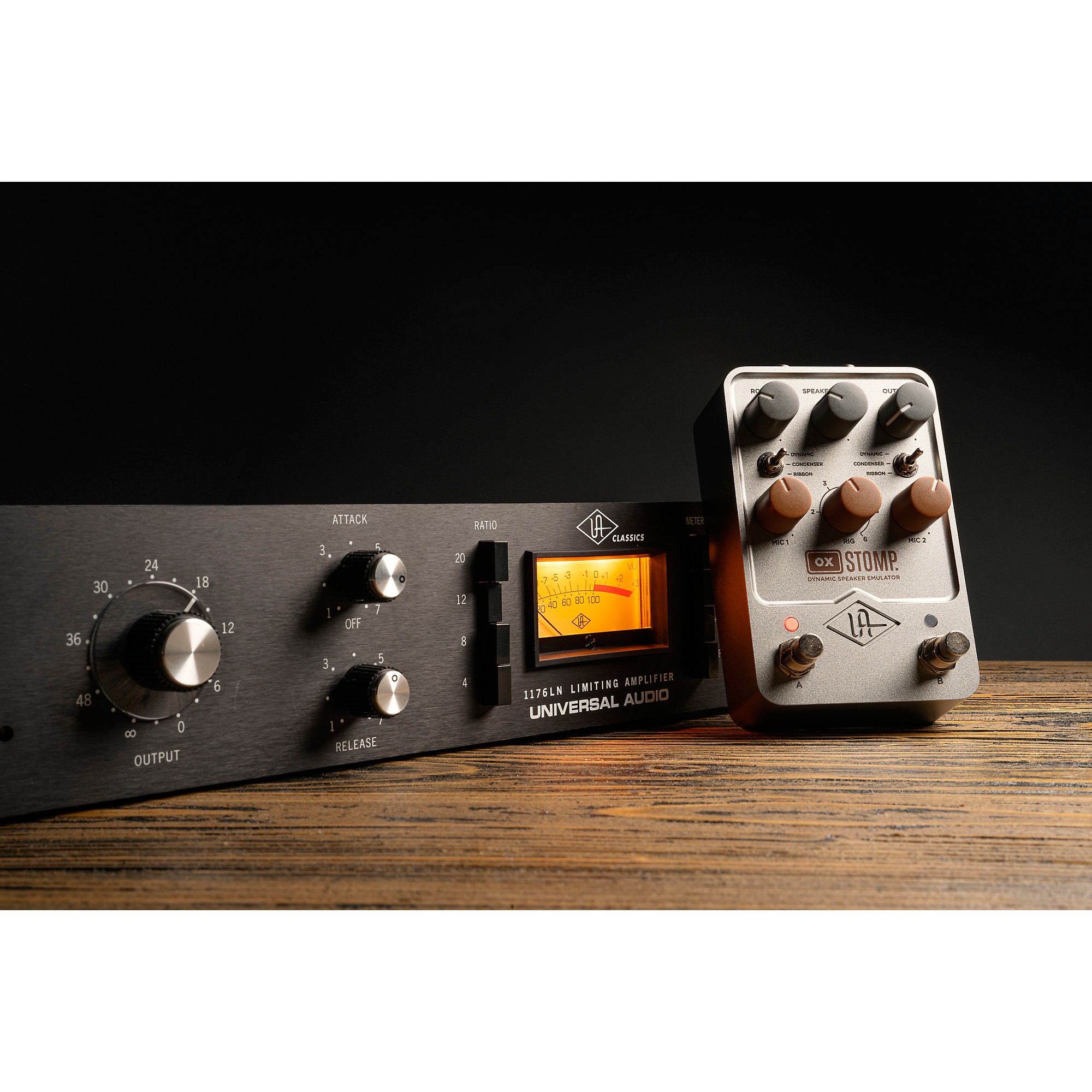 Universal Audio UAFX OX Stomp Dynamic Speaker Emulator Effects