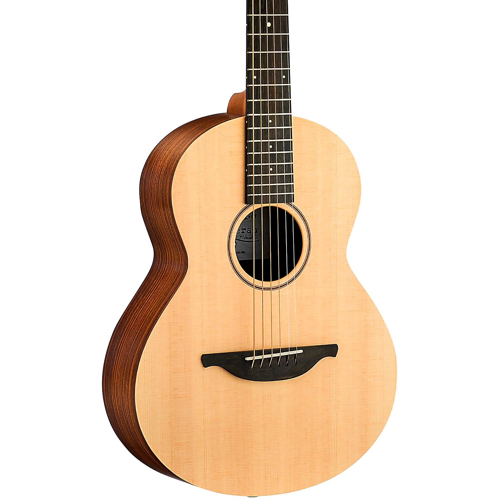 Sheeran by Lowden W02 Mini Parlor Acoustic-Electric Guitar Natural
