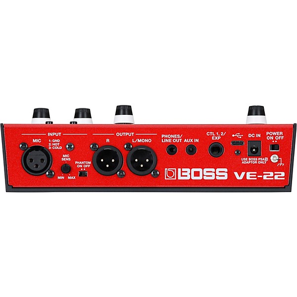 BOSS VE-22 Vocal Performer Effects Processor | Guitar Center