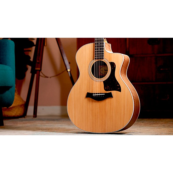Taylor 214ce Grand Auditorium Acoustic-Electric Guitar - Natural