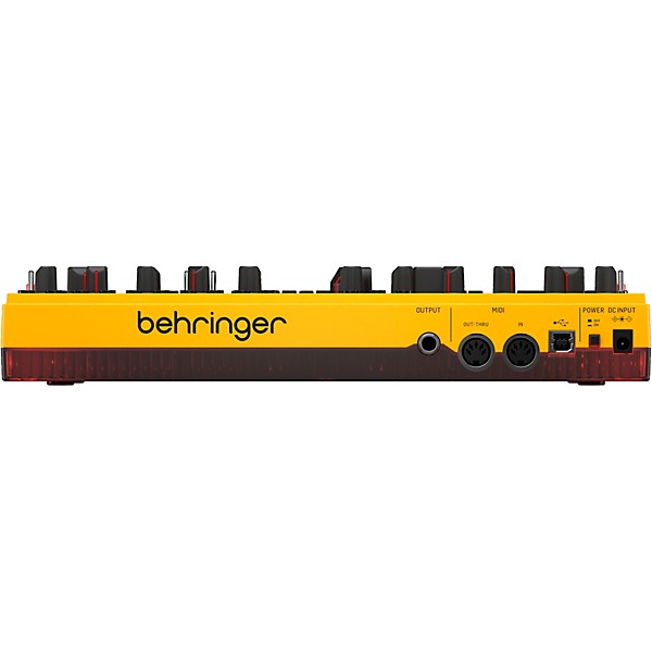 Behringer TD-3-MO-AM Analog Bass Line Synthesizer - Yellow