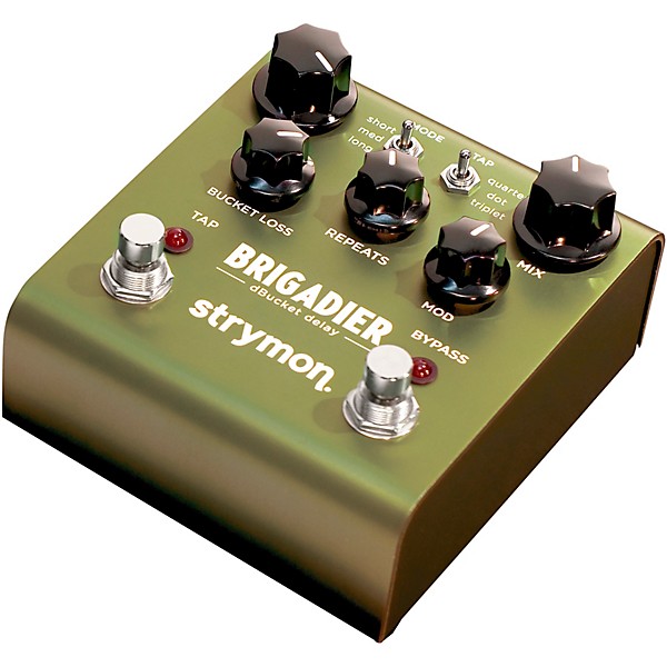 Strymon Brigadier dBucket Delay Bucket Effects Pedal Green
