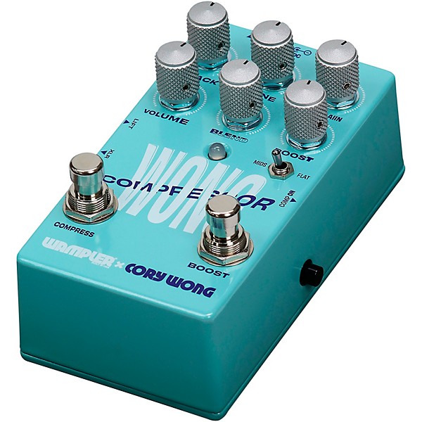 Wampler Cory Wong Compressor Effects Pedal Teal | Guitar Center
