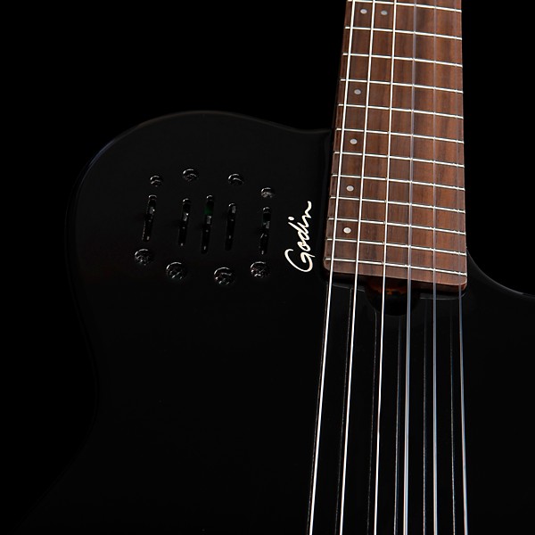 Godin Multiac Mundial Nylon-String Acoustic-Electric Guitar Onyx