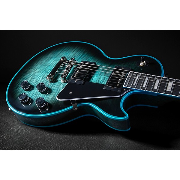 Epiphone Les Paul Custom Widow Limited Electric Guitar- Indigo