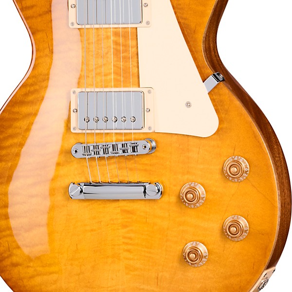 Gibson Les Paul Studio Figured Limited Electric Guitar- Lemon