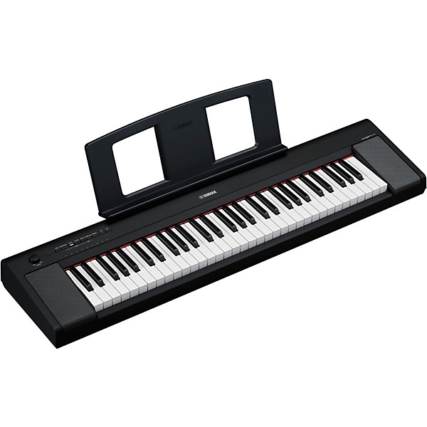 Yamaha Piaggero NP-15 61-Key Portable Keyboard Essentials Bundle