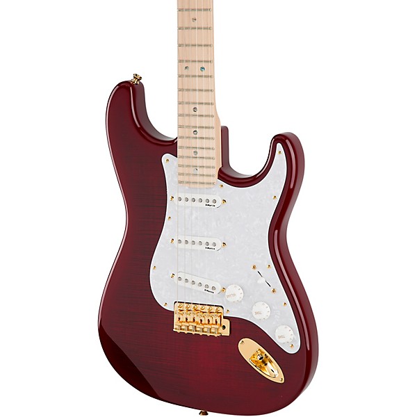 Fender Richie Kotzen Stratocaster Electric Transparent Red