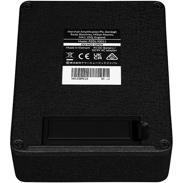 Marshall JVM Distortion and Overdrive Effects Pedal