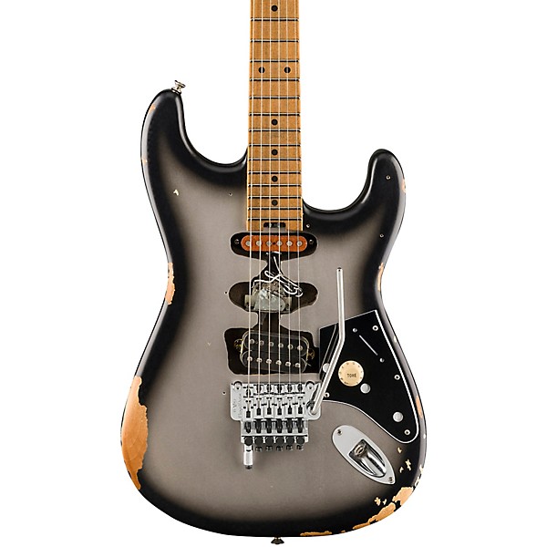 EVH Frankenstein Relic Series Electric Guitar Silverburst | Guitar