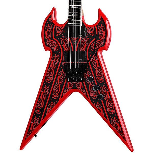 Wylde Audio Warhammer FR Norse Dragon Pinstripe Electric Guitar