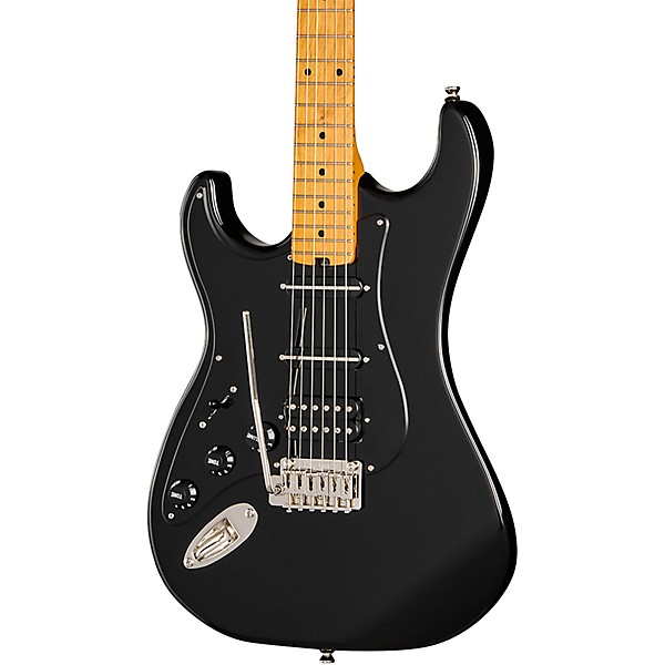 Kramer Pacer Deluxe GT Left-Handed Electric Guitar Intruder Black