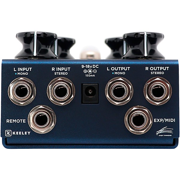 Keeley Nocturne Reverb Pedal - Matte Misty Blue | Guitar Center