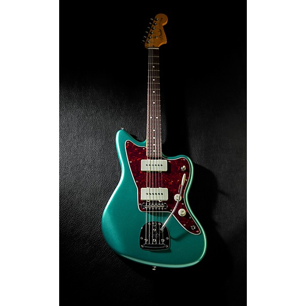 Fender American Pro Jazzmaster Rosewood Guitar Green Metallic