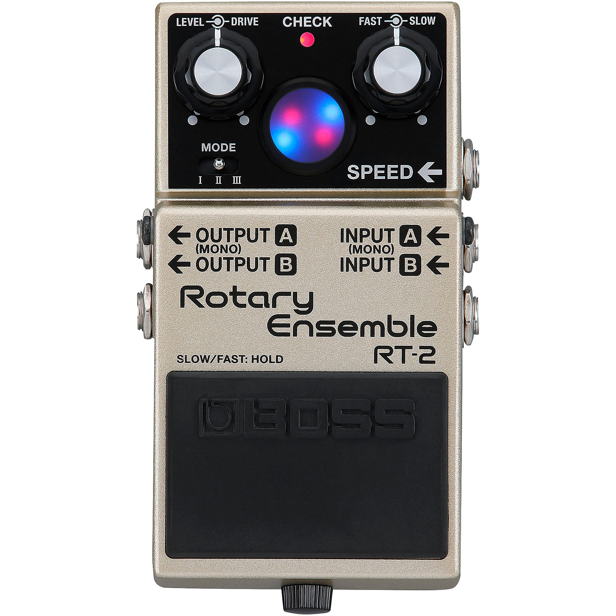 BOSS RT-2 Rotary Ensemble Effects Pedal White