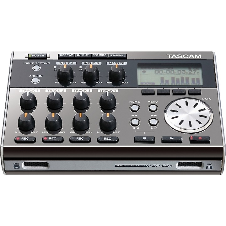 TASCAM DP-004 Portable 4-track Digital Multi-track Recorder Ltd