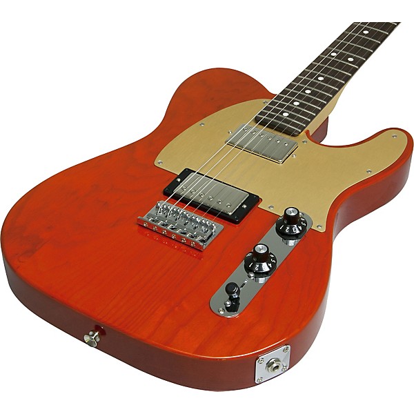 Fender FSR Blacktop Ash Telecaster Electric Guitar Transparent