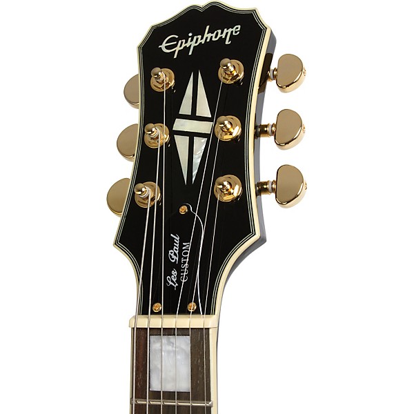 Epiphone Les Paul Custom PRO Electric Guitar Ebony | Guitar Center