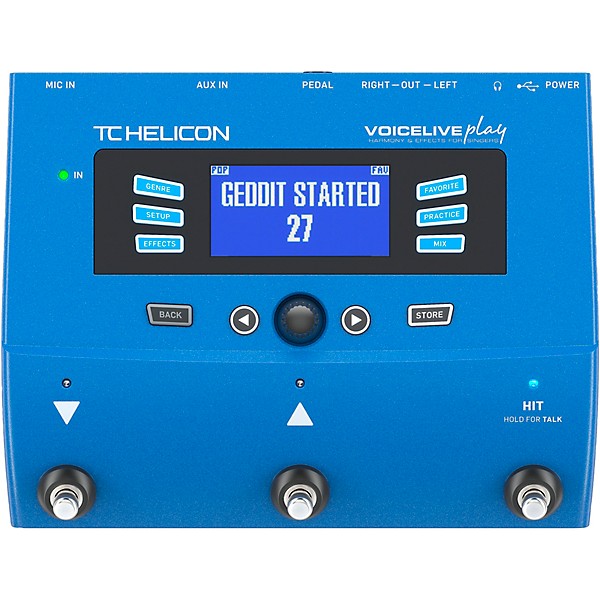 TC Helicon VoiceLive Play Vocal Effects Pedal | Guitar Center