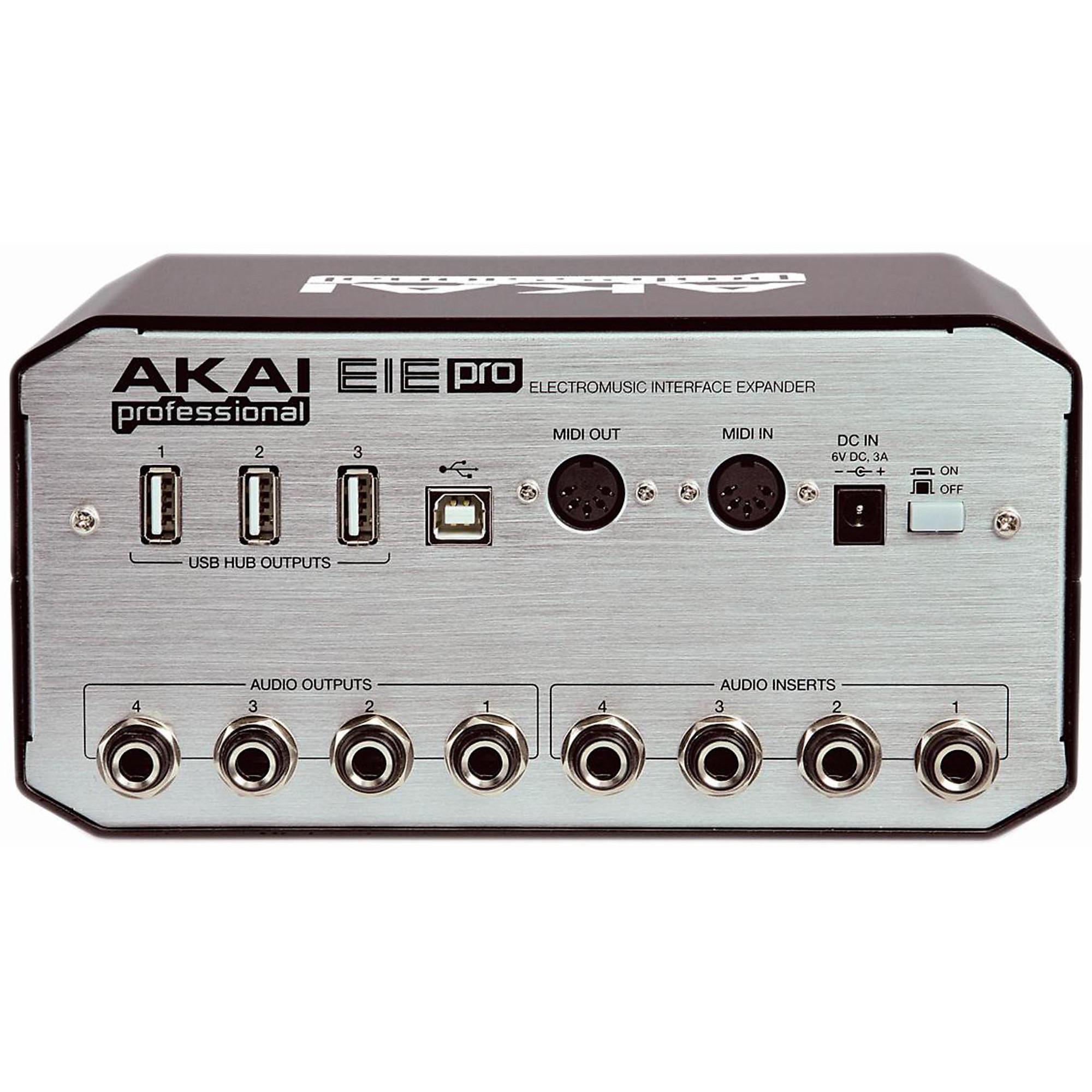 Akai Professional EIE PRO 24-bit Audio/MIDI Interface with USB Hub