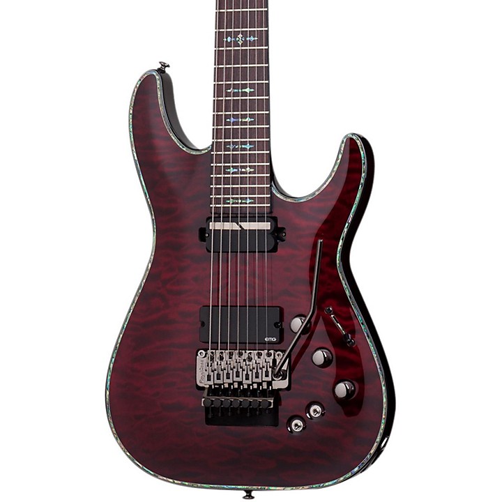 Schecter Guitar Research Hellraiser C-7 With Floyd Rose Sustaniac