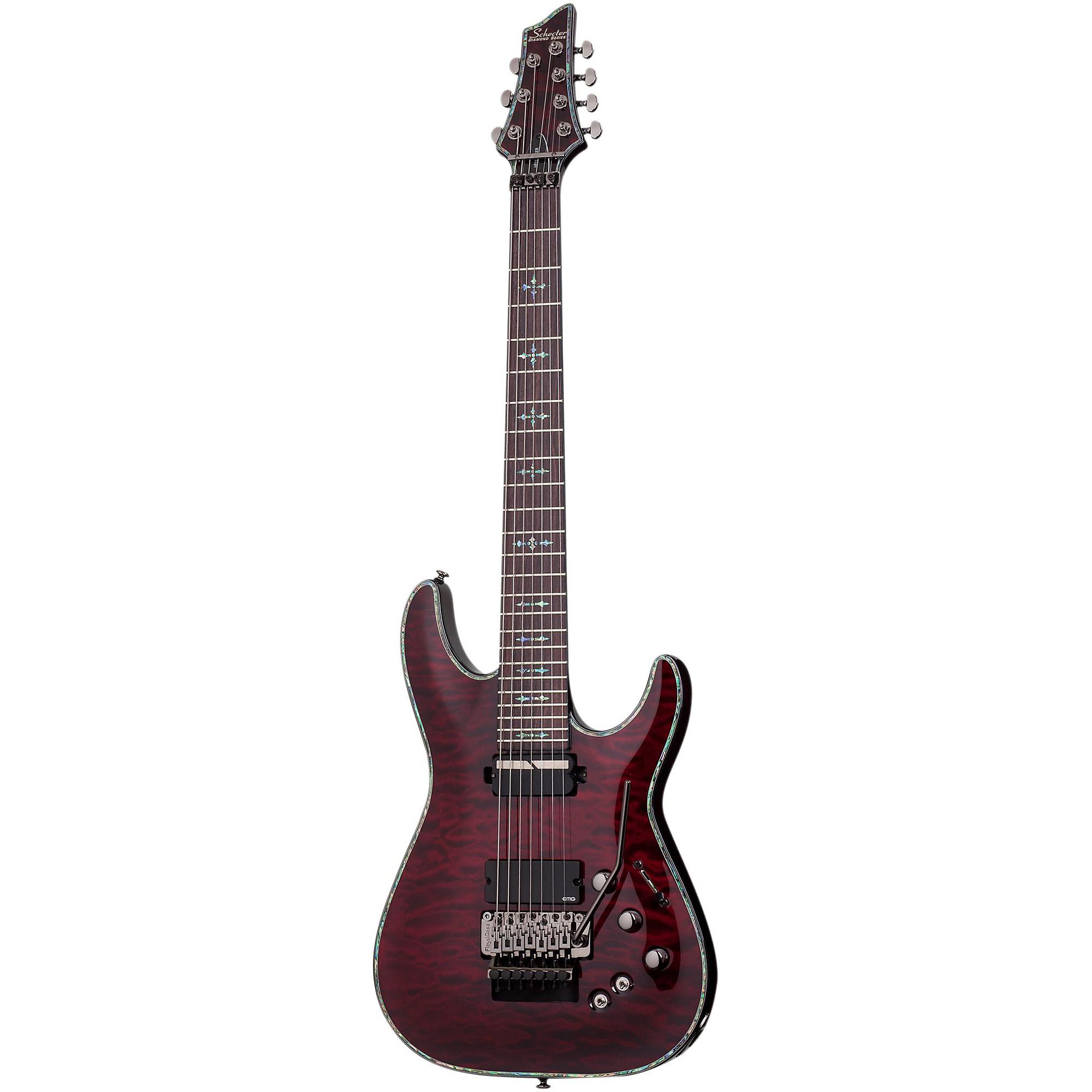 Schecter Guitar Research Hellraiser C-7 With Floyd Rose Sustaniac