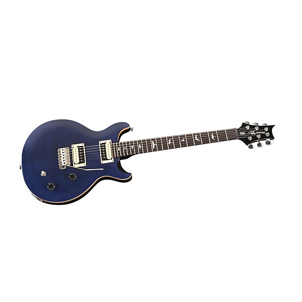 PRS SE Santana Electric Guitar with Gig Bag Whale Blue | Guitar Center
