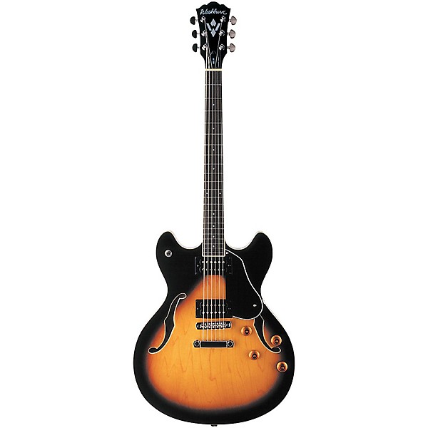 Washburn HB30 Semi-Hollowbody Dual Humbucker Electric Guitar