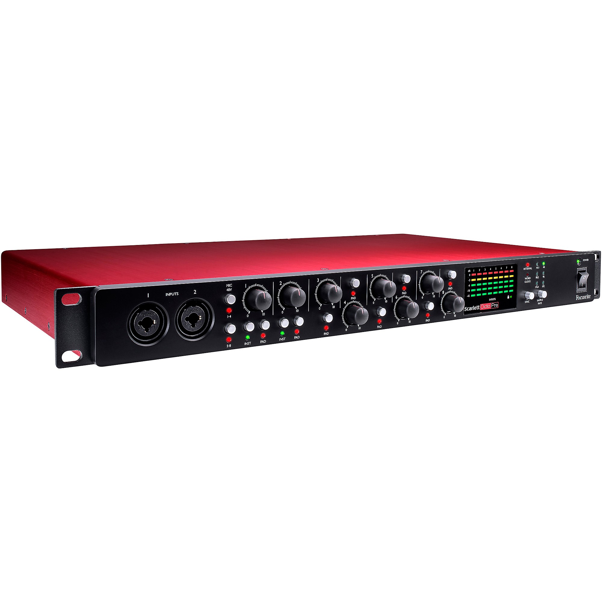 Focusrite Scarlett OctoPre 8-Channel Microphone Preamp | Guitar Center