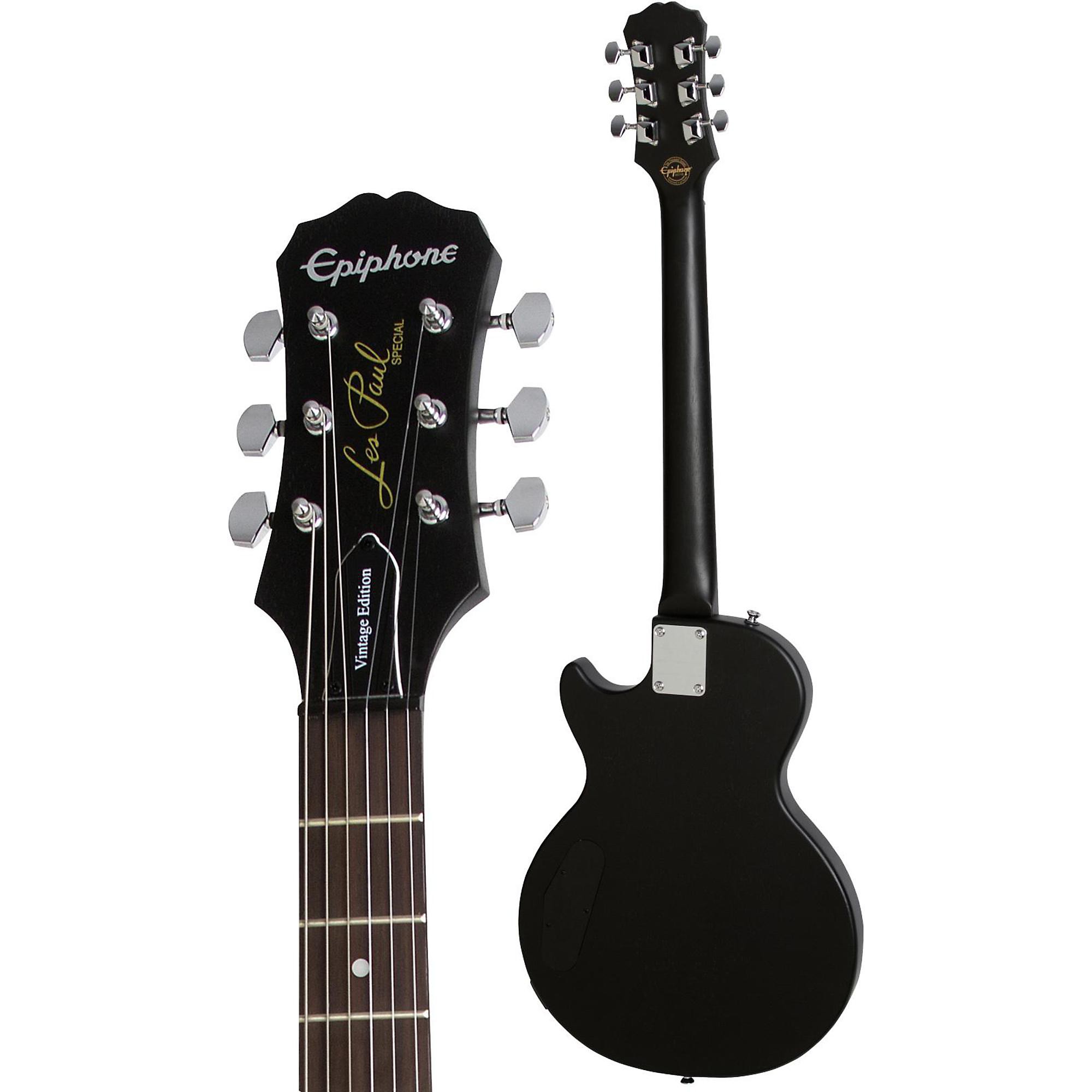 Epiphone Les Paul Special Satin E1 Electric Guitar Ebony | Guitar