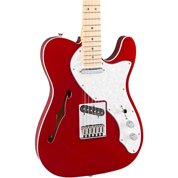 Fender Deluxe Thinline Telecaster Maple Fingerboard Candy Apple