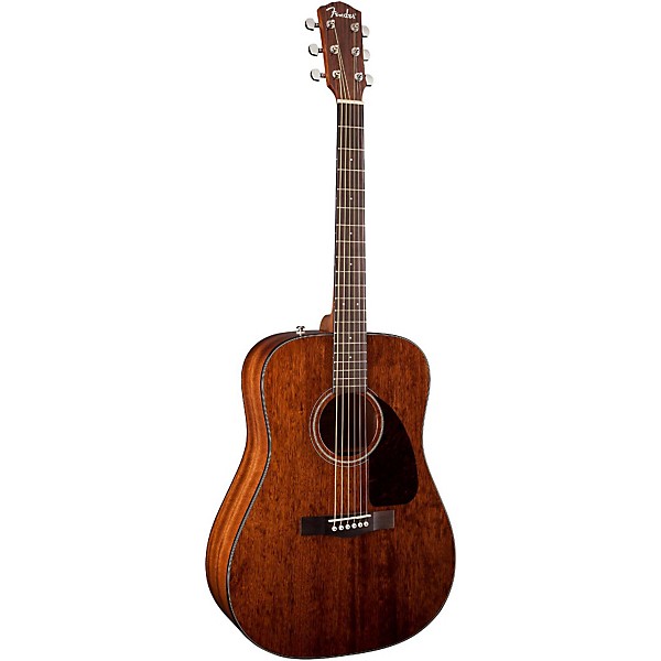 Open Box Fender CD-140S All Mahogany Acoustic Guitar Natural