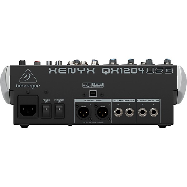 Behringer XENYX QX1204USB USB Mixer With Effects | Guitar Center