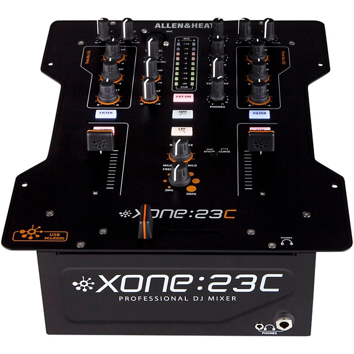 Allen & Heath XONE:23C 2-Channel DJ Mixer with Soundcard | Guitar