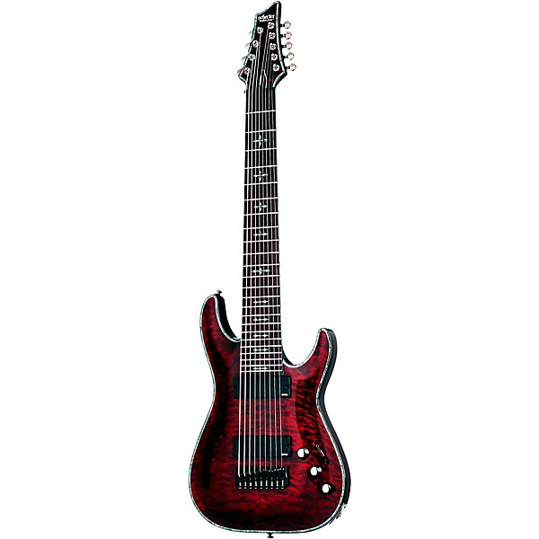 Schecter Guitar Research Hellraiser C-9 Electric Guitar Black