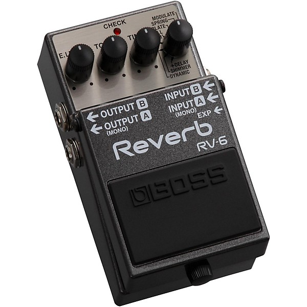 BOSS RV-6 Digital Delay/Reverb Guitar Effects Pedal | Guitar Center