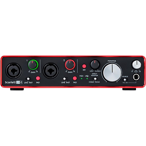 Open Box Focusrite Scarlett 2i4 (2nd Generation) USB Audio