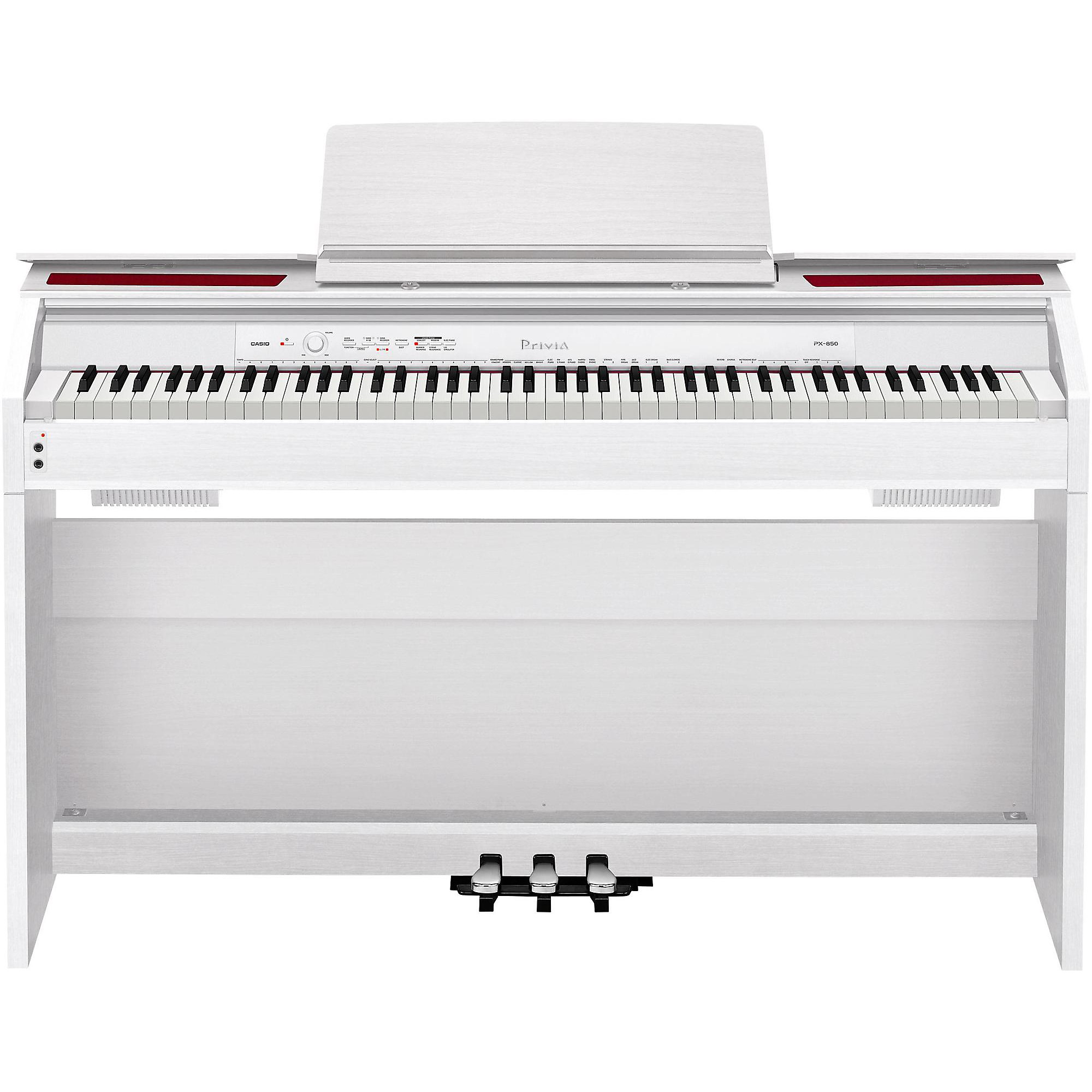Restock Casio Privia PX-850 88-Key Digital Piano White | Guitar Center
