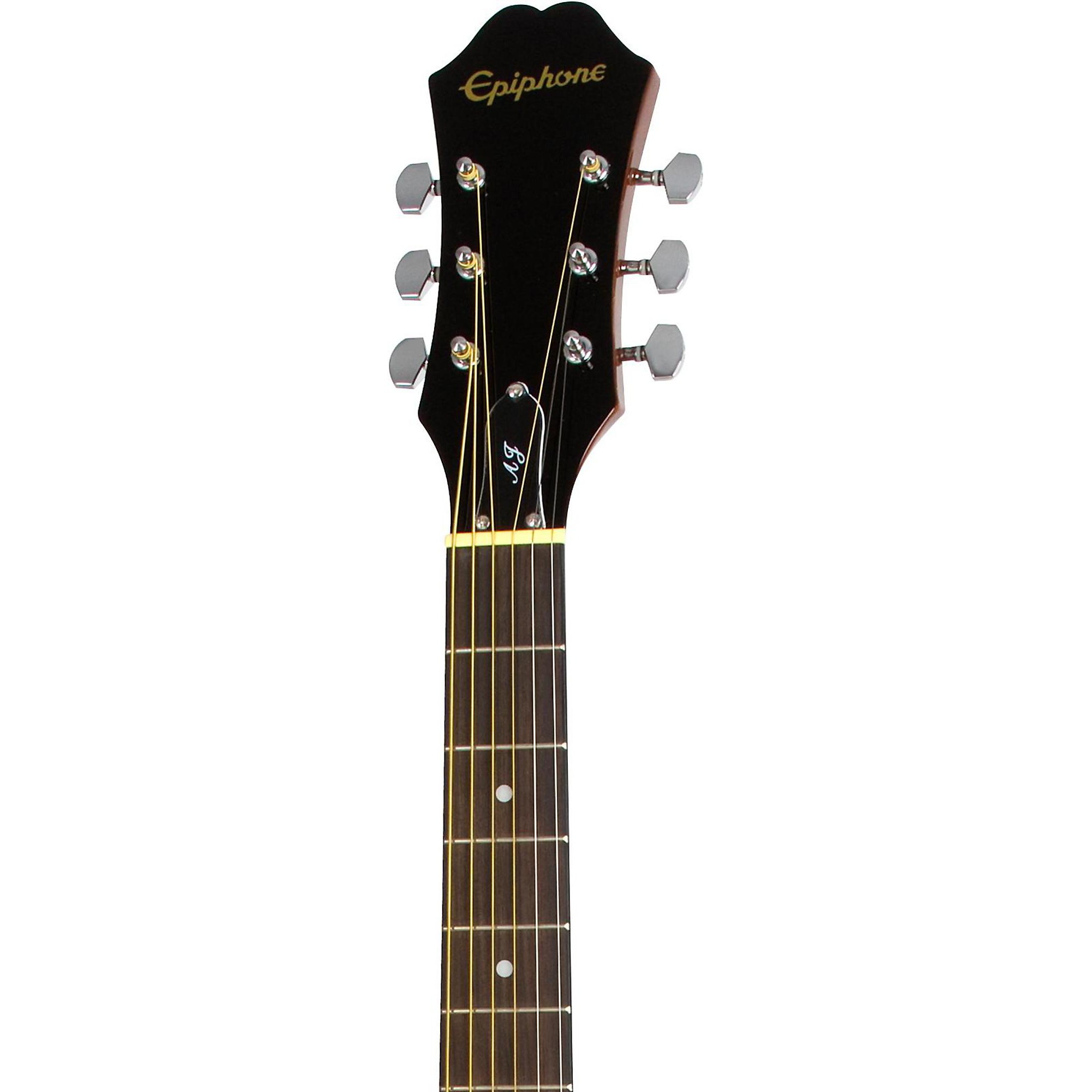 Epiphone Ltd. Ed. AJ-100 Acoustic Guitar Natural | Guitar Center