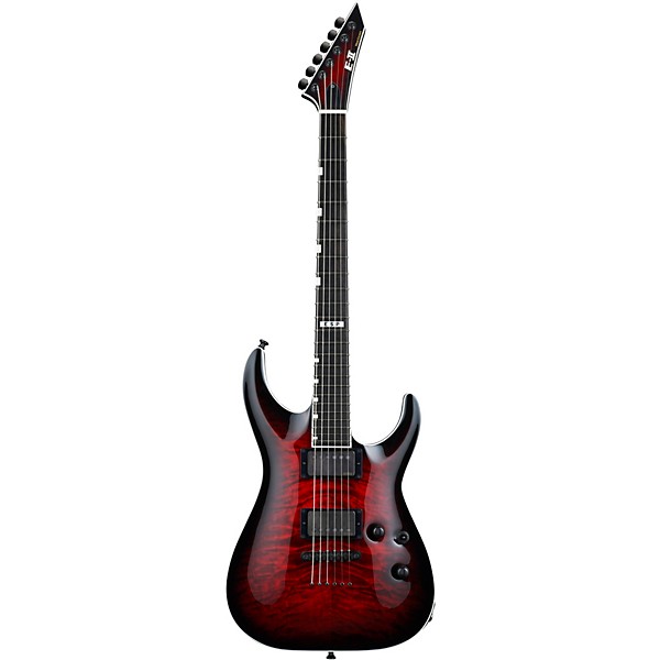 ESP E-II Horizon NT-II Electric Guitar See-Thru Black Cherry