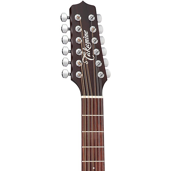 Open Box Takamine P1DC-12 SM 12-String Dreadnought Acoustic
