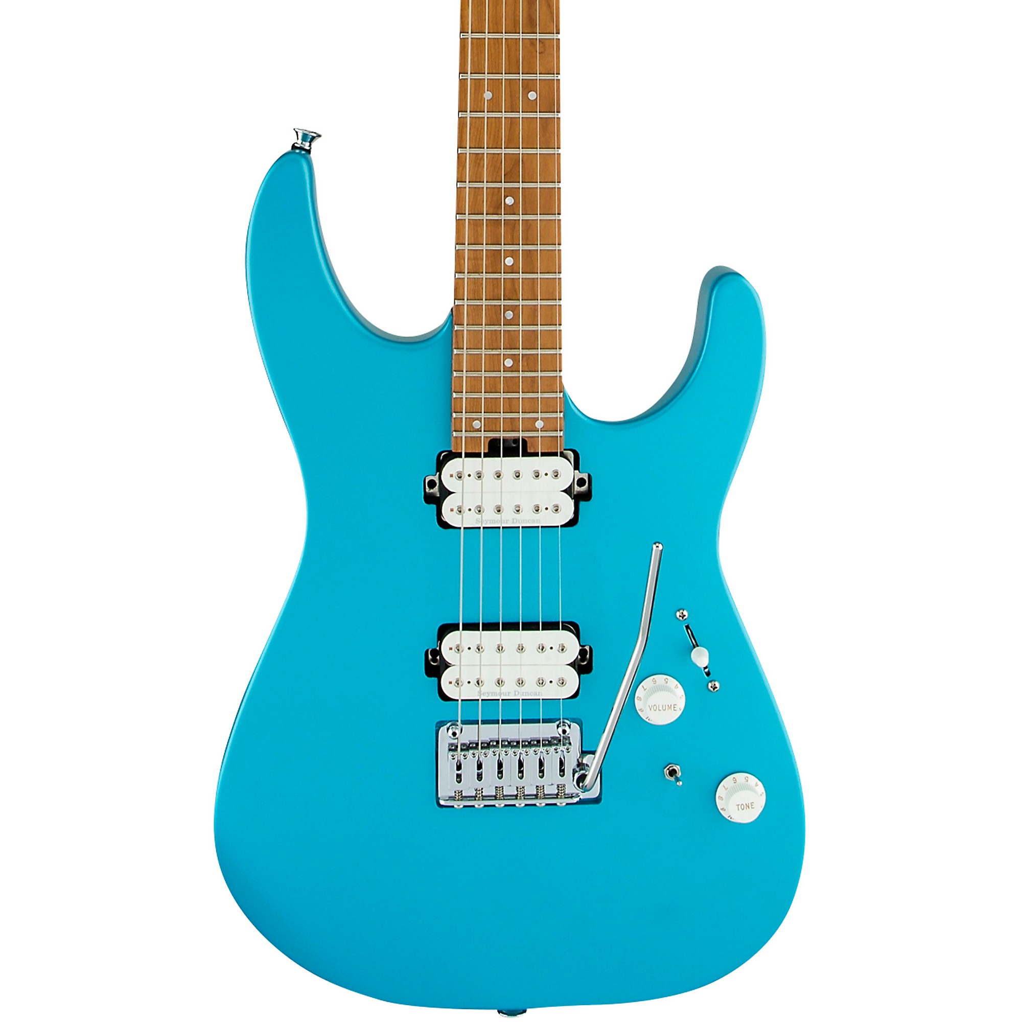 Charvel Pro-Mod DK24 HH 2PT CM Electric Guitar Matte Blue Frost