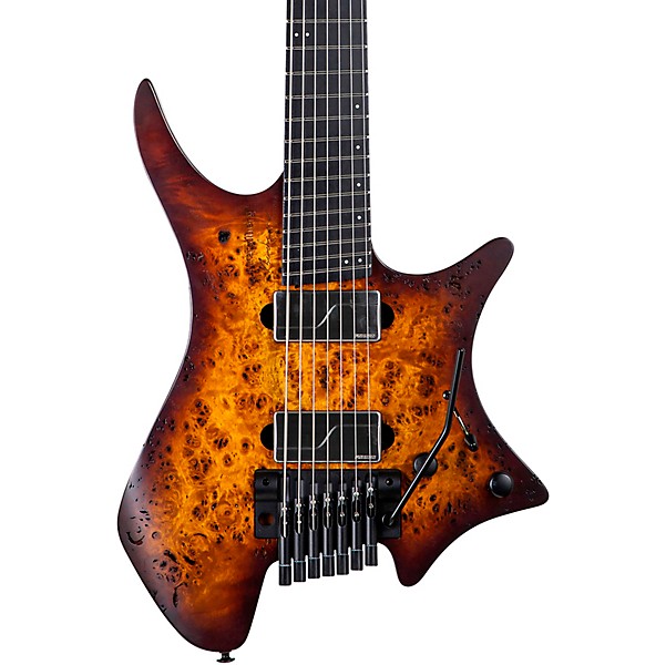 Platinum strandberg Boden Prog 7 Poplar Burl Electric Guitar