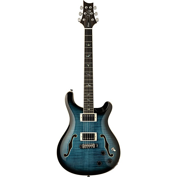 PRS SE Hollowbody II Piezo Electric Guitar Peacock Blue | Guitar