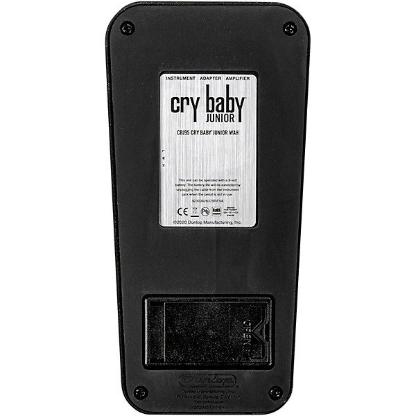 Dunlop CBJ95 Cry Baby Junior Wah Pedal | Guitar Center