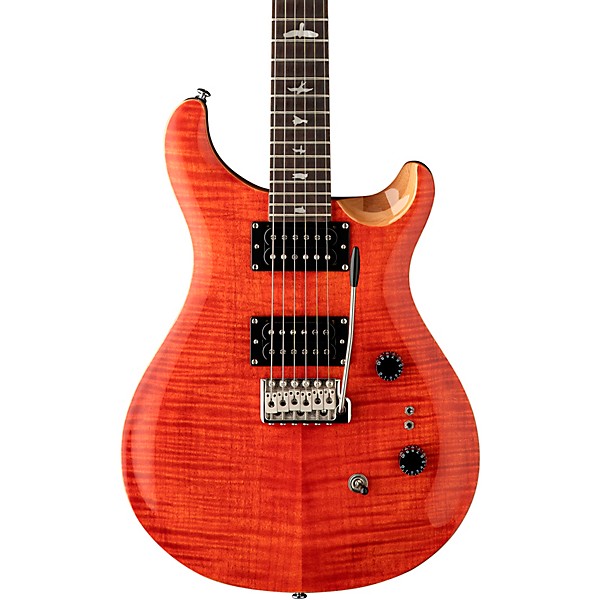 PRS SE Custom 24-08 Electric Guitar Blood Orange | Guitar Center